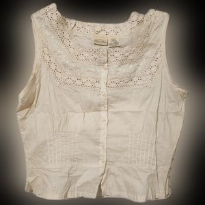 Lace Cotton top